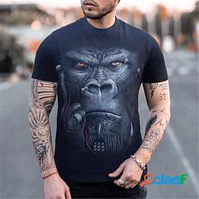 Men's Tee T shirt Tee Shirt Graphic Prints Orangutan 3D