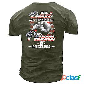 Mens Unisex T shirt Graphic Prints Hand 3D Print Crew Neck
