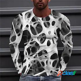 Men's Unisex T shirt Tee Geometric Graphic Prints 3D Print