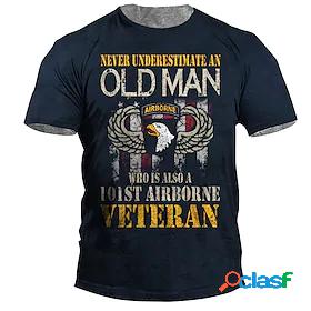 Mens Unisex T shirt Tee Graphic Prints Eagle Letter 3D Print