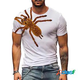 Mens Unisex T shirt Tee Graphic Prints Insects 3D Print Crew