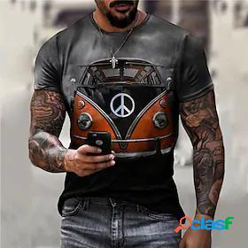 Men's Unisex Tee T shirt Tee Shirt Graphic Prints Car 3D