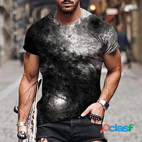 Men's Unisex Tee T shirt Tee Shirt Graphic Prints Clouds 3D