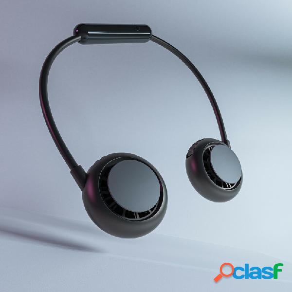 Mini Collo Fan USB Air Cooler Mute Sports Fan per la casa