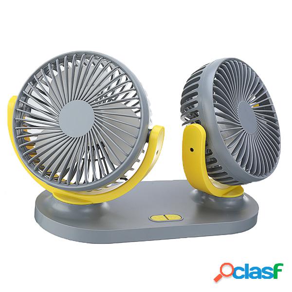 Mini ventola a doppia testa 24V Car Van Home Silent Cooler