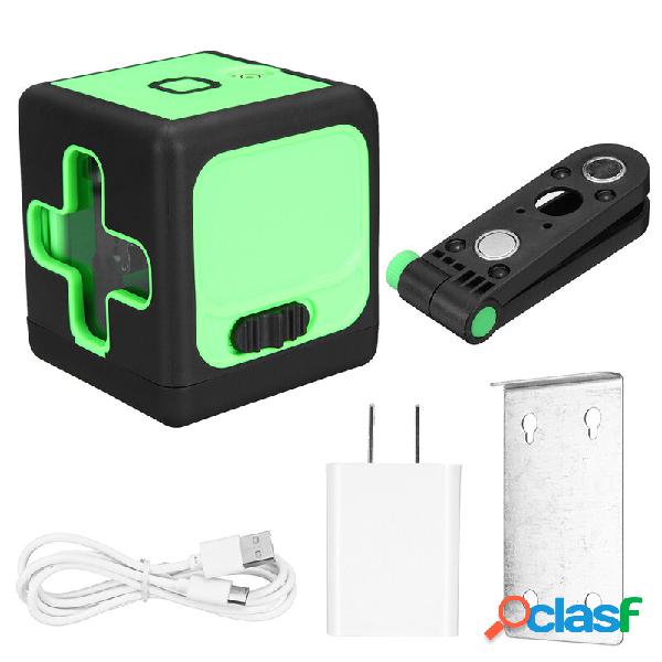 Misura automatica fai-da-te Luce verde Laser Livelli Cross