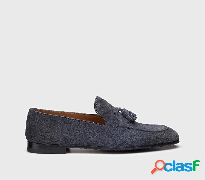 Mocassini in suede 41_U Blu