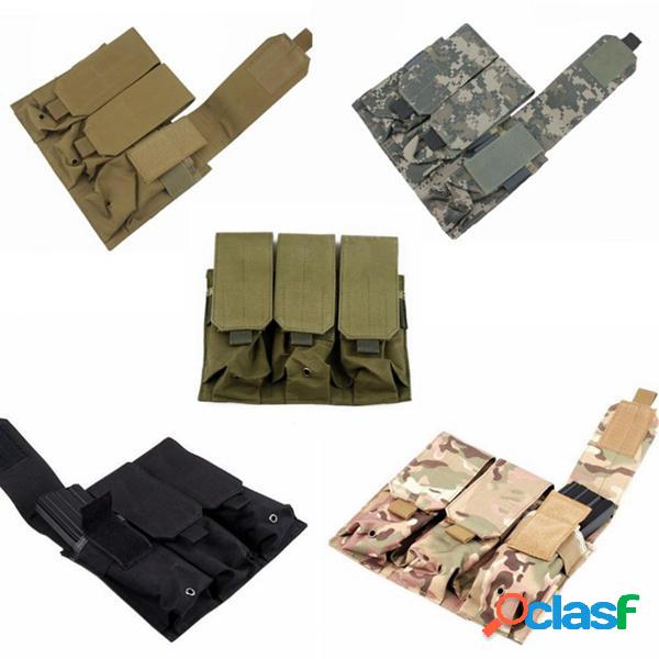 Molle di nylon pacchetto multi-uso tripla Paquete borse