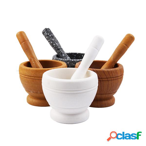 Mortar + Pestle Grinder Pounder Press Tritacarne Spezie &