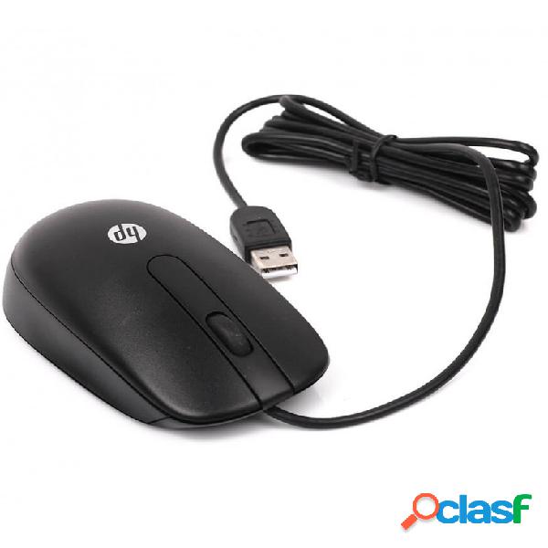 Mouse USB HP 3 Pulsanti Nero 1,4 Metri