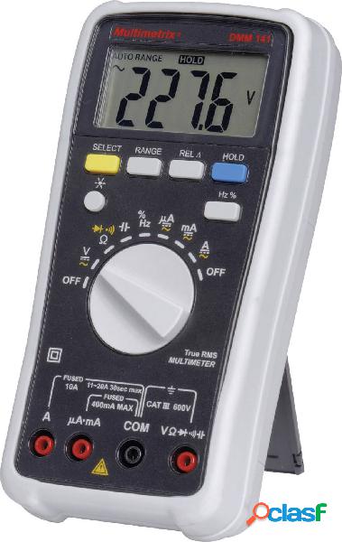 Multimetrix DMM 141 Multimetro portatile digitale CAT III