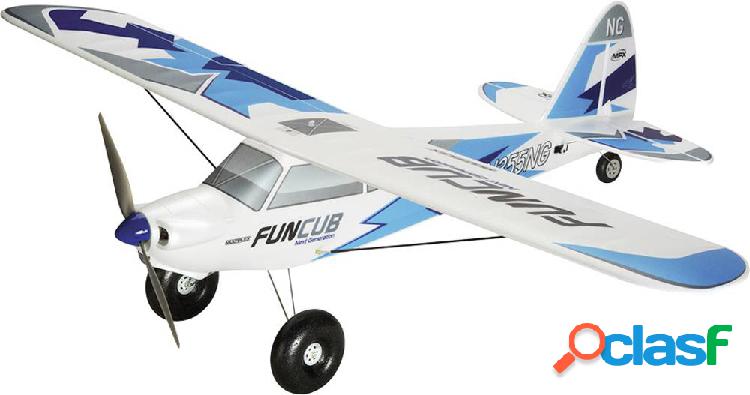 Multiplex RR FunCub NG blau Bianco, Blu Aeromodello a motore