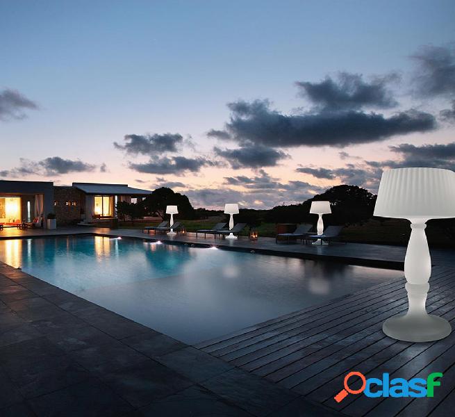 Myyour Agata Lampada da Terra Outdoor