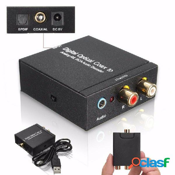 NK-Y2 digitale coassiale SPDIF ottica RCA di analogo R / L