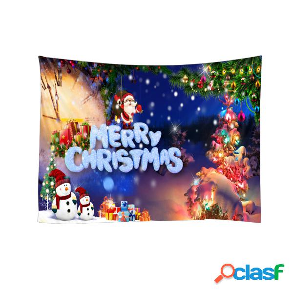 Natale Babbo Natale arazzo appeso a parete inverno