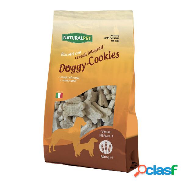 Naturalpet Biscotti Doggy-Cookies Cereali Integrali 800 Gr.