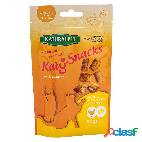 Naturalpet Katy Snacks con Pollo e Formaggio 60 gr.