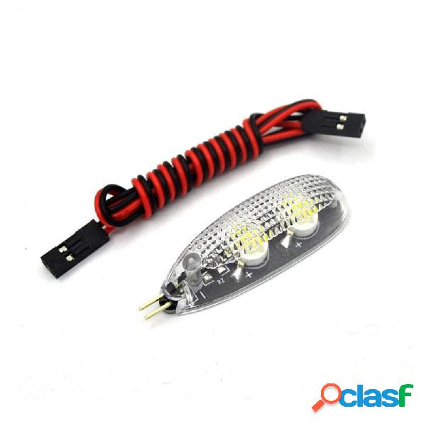 Navigazione intelligente 12V LED Luce notturna 3W Rosso /