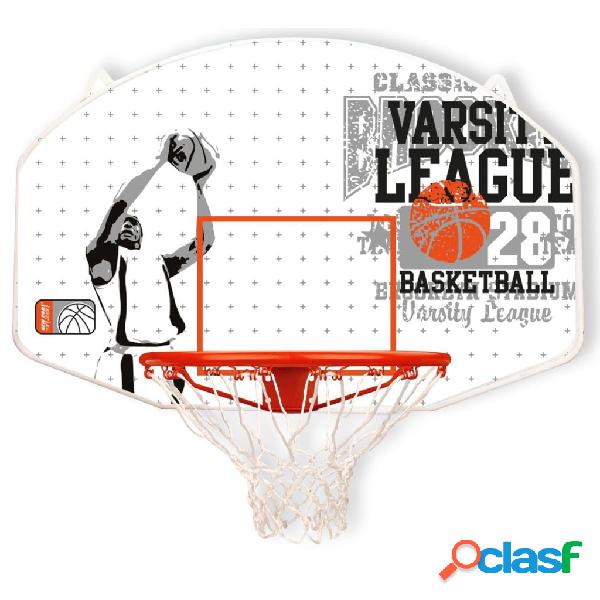 New Port Canestro da Basket con Anello in Fibra di Vetro