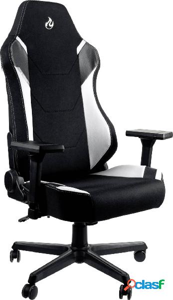 Nitro Concepts X1000 Sedia da gioco Nero/Bianco