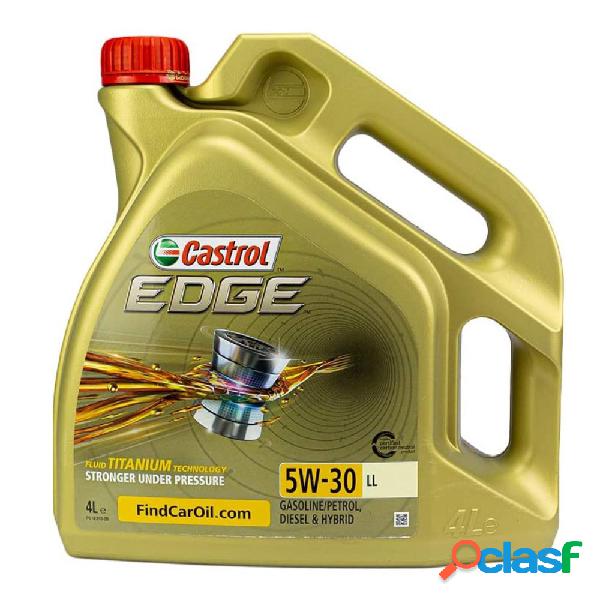 Olio motore CASTROL EDGE 5W30 per auto (4 litri)