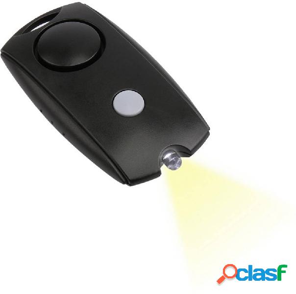 Olympia Allarme tascabile PA 10 Nero con LED 100 dB 5968