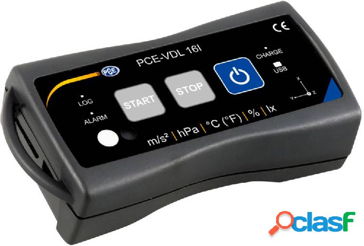 PCE Instruments PCE-VDL 16I Data logger temperatura, Data
