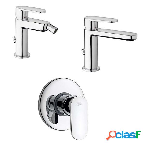 Paffoni Candy miscelatore lavabo c/scarico, bidet c/scarico
