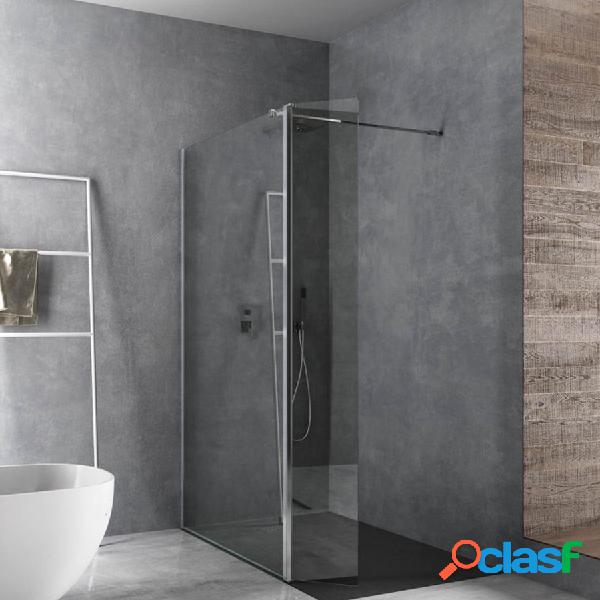 Parete doccia cm 80 Walk In cristallo trasparente 8mm