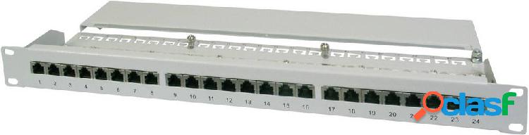 Patchpanel di rete 24 Porte CAT 5e Digitus DN-91524S 1 U
