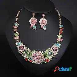 Per donna Blu Rosso Bianco Con diamantini I monili nuziali