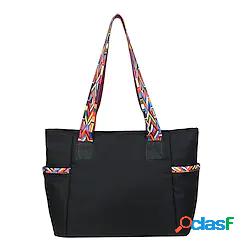 Per donna Totalizzatore Borsa a tracolla Nylon Sintetico