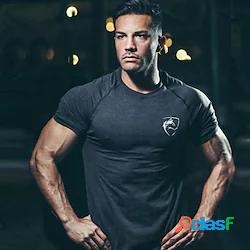 Per uomo Manica corta T-shirt Fitness T-shirt da corsa