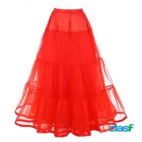 Petticoat Hoop Skirt Tutu Under Skirt 1950s Pink Fuchsia
