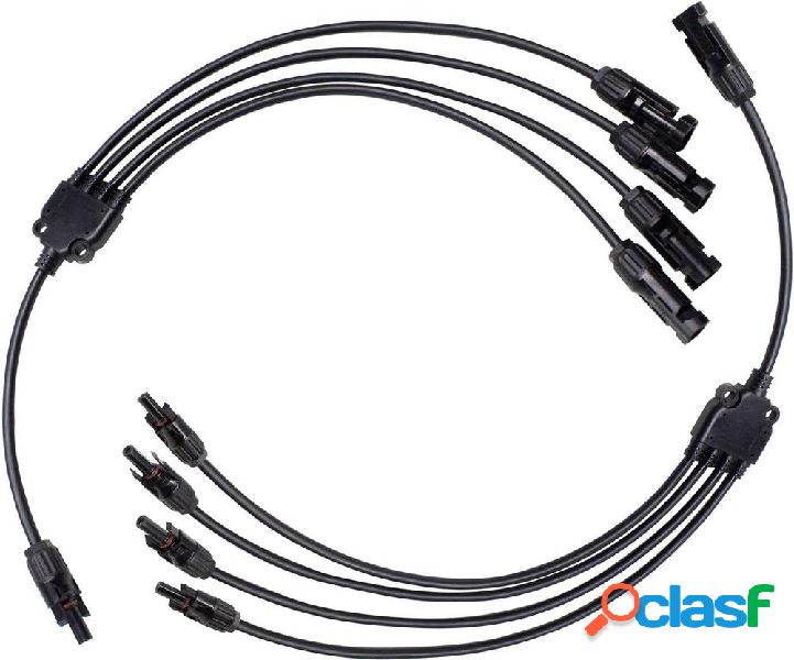 Phaesun 600288 QuickClip4 Set 4in1 Spina a Y