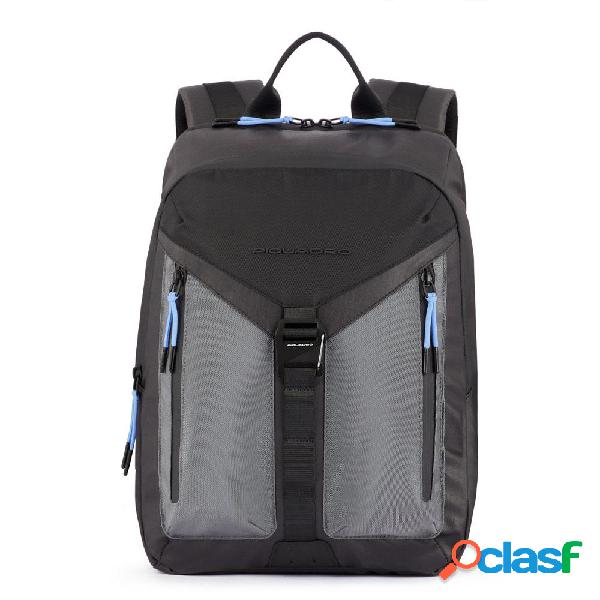 Piquadro s120 zaino porta computer in tessuto riciclato