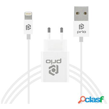 Prio High-Speed MFi Lightning Charging Set - 2.4A - White