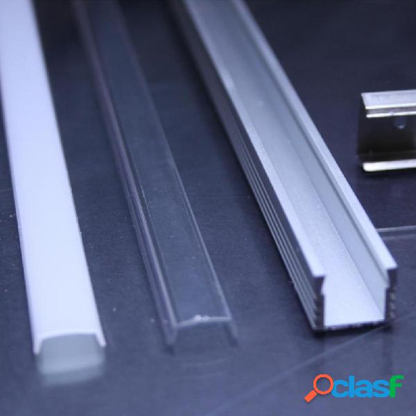 Profilo barra 1m alluminio per strip LED CC-32 con coperchio