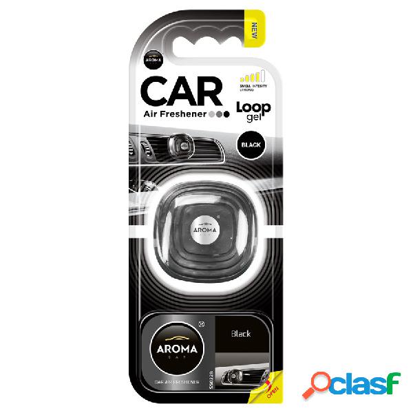 Profumi da bocchetta aria LOOP GEL Black - AROMA CAR