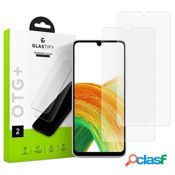 Proteggi Schermo Glastify OTG+ per Samsung Galaxy A33 5G - 2