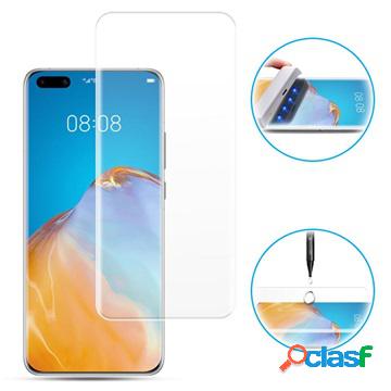 Proteggi Schermo in Vetro Temperato Mocolo UV per Huawei P40