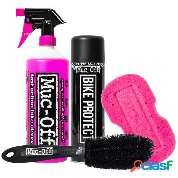 Pulitore bici Kit Essential - MUC-OFF