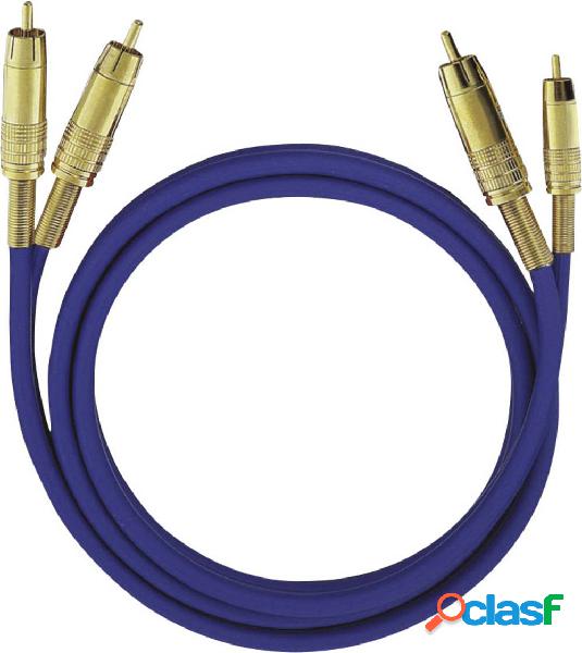 RCA Audio Cavo [2x Spina RCA - 2x Spina RCA] 2.00 m Blu