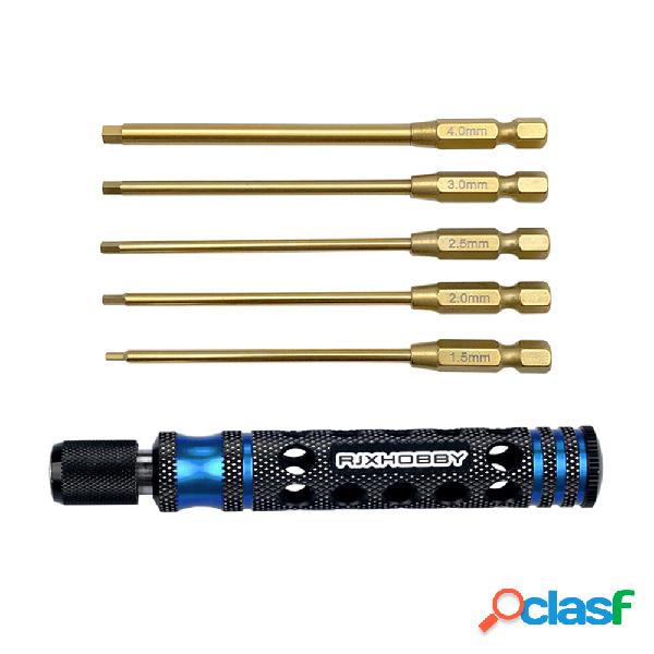 RJXHOBBY RJX3256R 6,35 mm 5in1 esagonale cacciavite