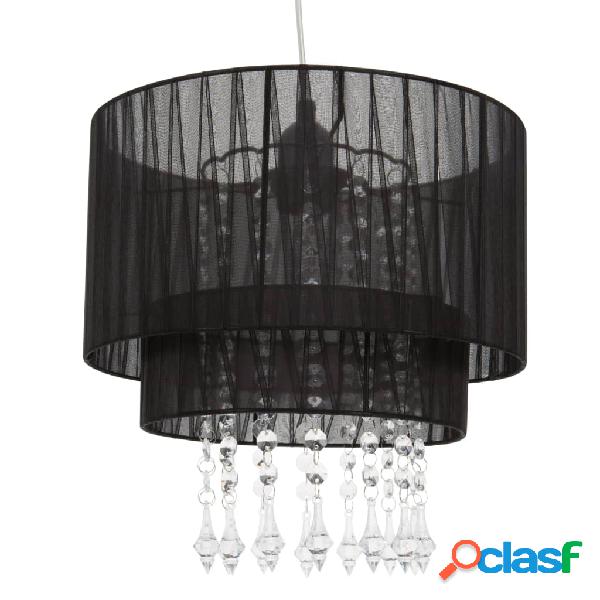 Ranex Lampada a Sospensione 30x30x140 cm Nera