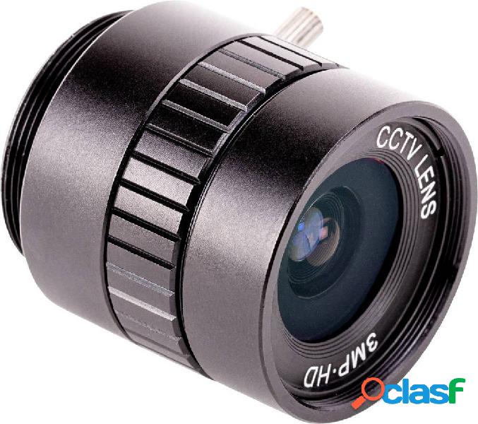 Raspberry Pi® RPIZ CAM 6MM WW Obiettivo per telecamera