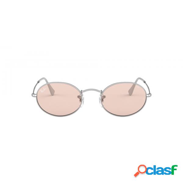 Rb3547 ovale 003/t5 argento rosa chiaro Ray-ban Occhiali da