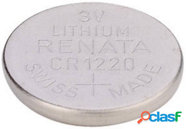 Renata CR1220 MFR Batteria a bottone CR 1220 Litio 35 mAh 3