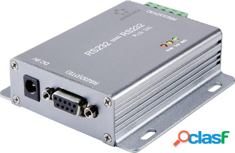 Renkforce 0+1 Porta Convertitore [1x Presa RS232 - 1x Spina