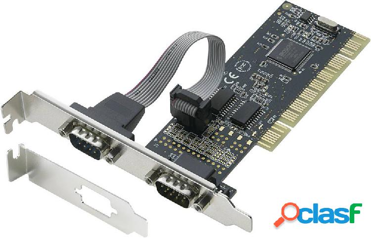 Renkforce 2 Porte Scheda a innesto seriale PCI
